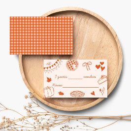 How Many Candies In The Jar? Baby Shower Game Card Tilläggskort