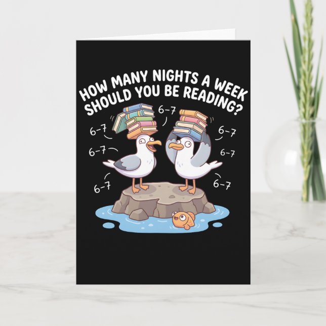 How Many Nights a Week Should You Be Reading? 67 Kort (Framsida)