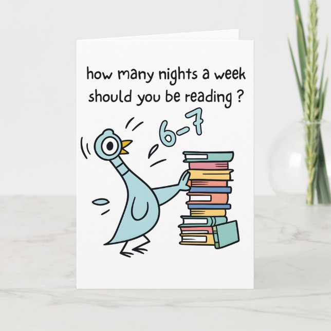 How Many Nights a Week Should You Be Reading? 67 Kort (Framsida)
