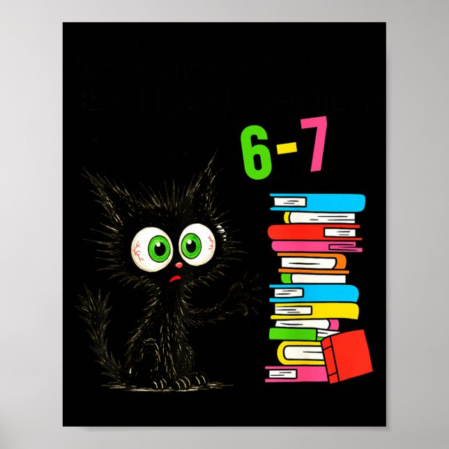 How Many Nights A Week Should You Be Reading 6–7 T Poster (Framsidan)