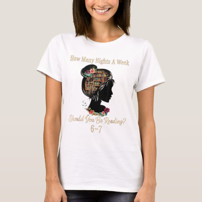 How Many Nights Reading 67 Funny Meme Six Seven Te T Shirt (Framsida)