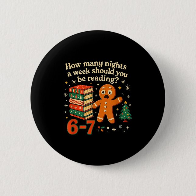 How Many Nights Should You Be Reading 6 7 Gingerbr Knapp (Framsida)