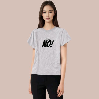 "How Om No" (Om nej), felcitat T-Shirt