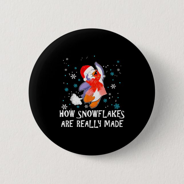 How Snowflakes Are Really Made Snowman Funny Chris Knapp (Framsida)