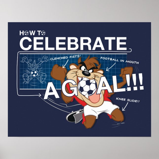 How to Celebrate a Goal With TAZ™ Poster (Framsidan)