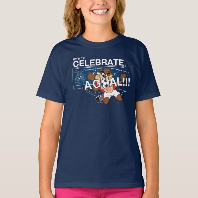 How to Celebrate a Goal With TAZ™ T Shirt (Framsida)