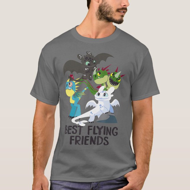 How to Train Your Dragon 3 Hidden World Best T Shirt (Framsida)