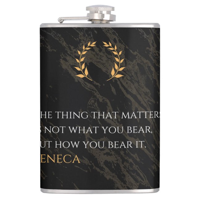 How You Bear It - Seneca Stoic Philosophy Quote Fickplunta (Framsidan)