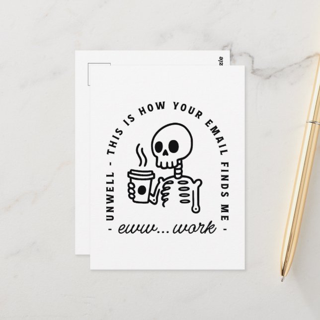 How your email finds me funny eww work unhinged vykort (Fram/Back In Situ)