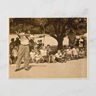 Howard Backe i Griffith Park 1958 Vykort