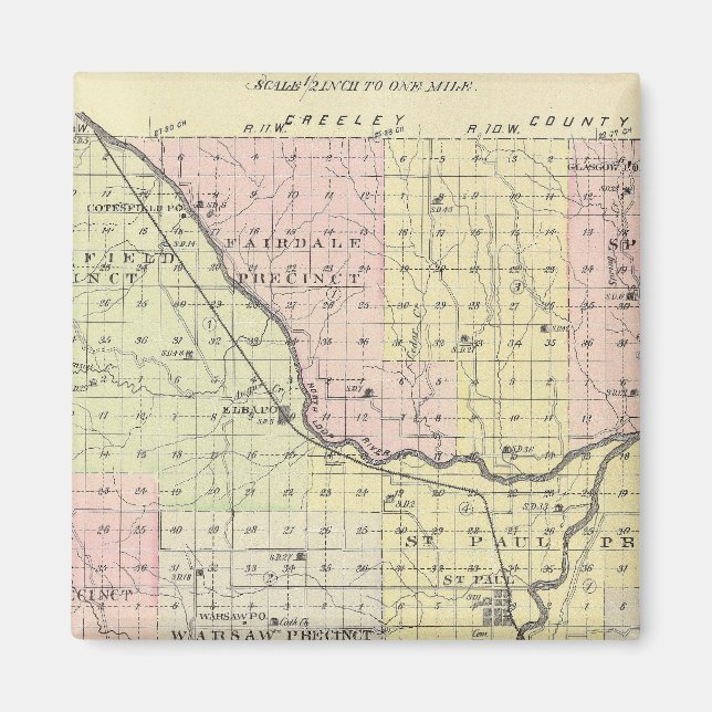 Howard County, Nebraska Magnet (Framsidan)