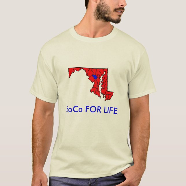 Howard County Tee Shirt (Framsida)