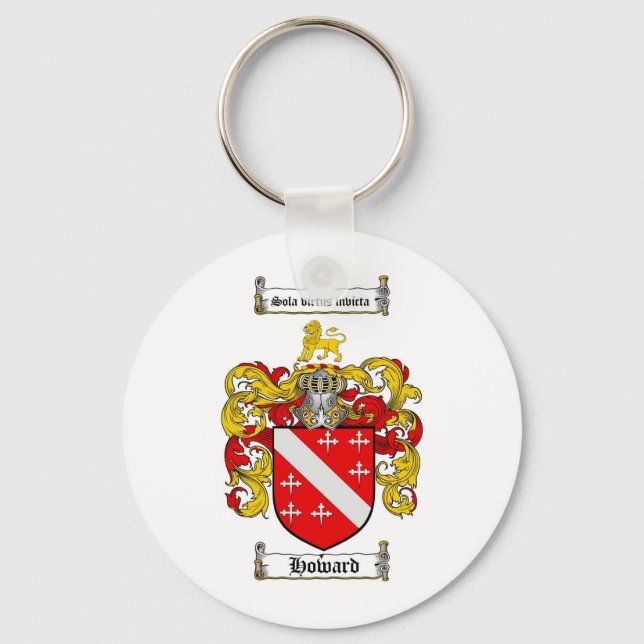 HOWARD FAMILY CREST - HOWARD JACKA AV ARM NYCKELRING (Framsida)