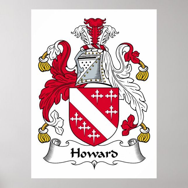 Howard Family Crest Poster (Framsidan)