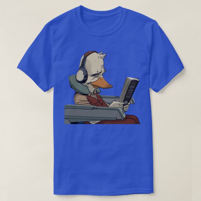 Howard, genomskinligt anka-flygplan t shirt (Design framsida)