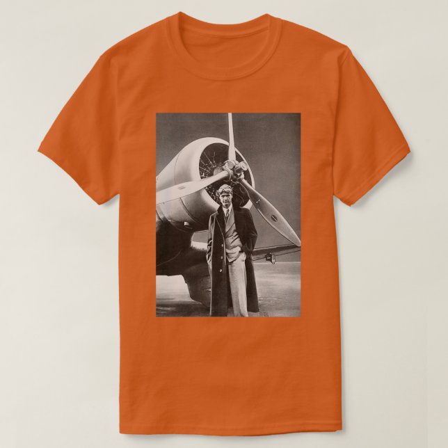 Howard Hughes Pioneer T Shirt (Design framsida)