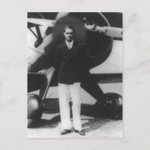 Howard Hughes Postcard Vykort