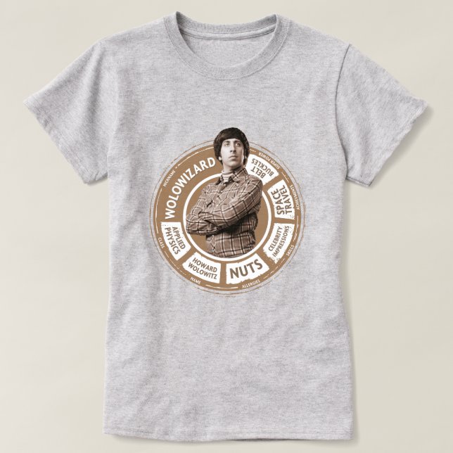 Howard Info Graphic T Shirt (Design framsida)