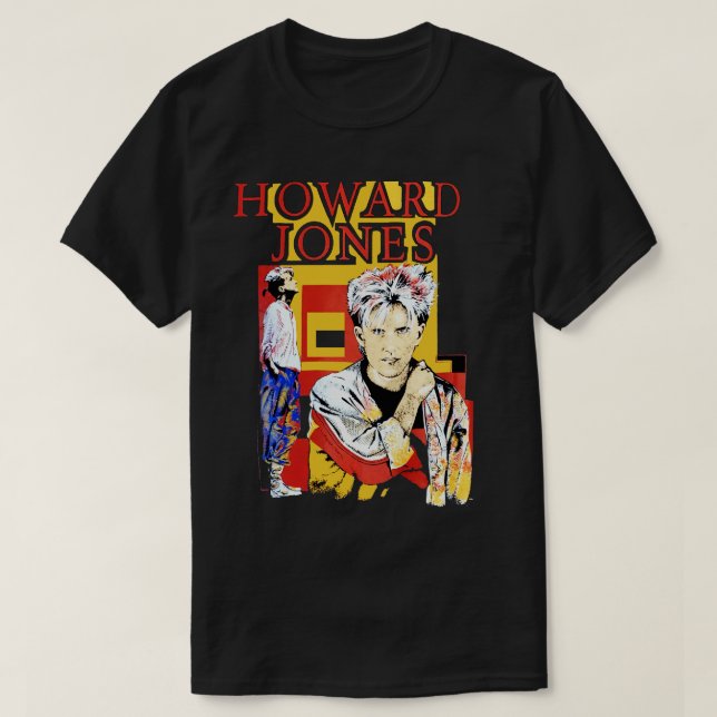HOWARD JONES Vintage 80s T Shirt (Design framsida)