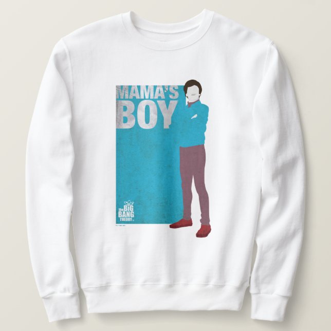 Howard | Mamma Boy Lång Ärmad Tröja (Design framsida)