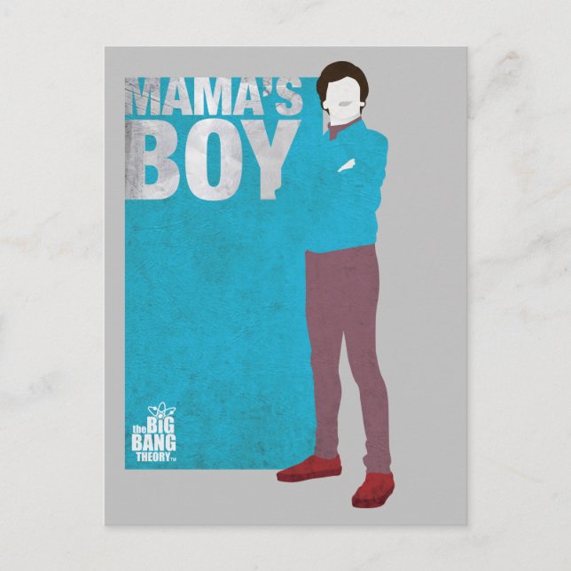 Howard | Mamma Boy Vykort (Framsida)