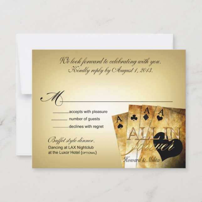 Howard & Milita Las Vegas Deluxe OSA Response (Framsida)