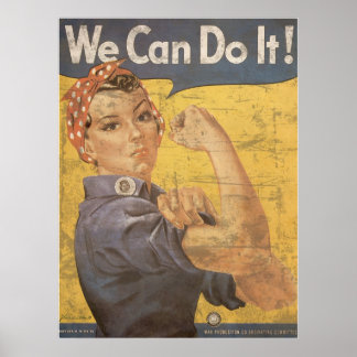 Howard Miller, vi kan göra det, Rosie, Riveter Poster