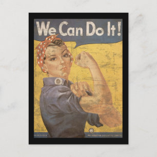 Howard Miller, vi kan göra det, Rosie, Riveter Vykort