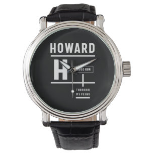 Howard Personlig Namn Birthday Gift Armbandsur