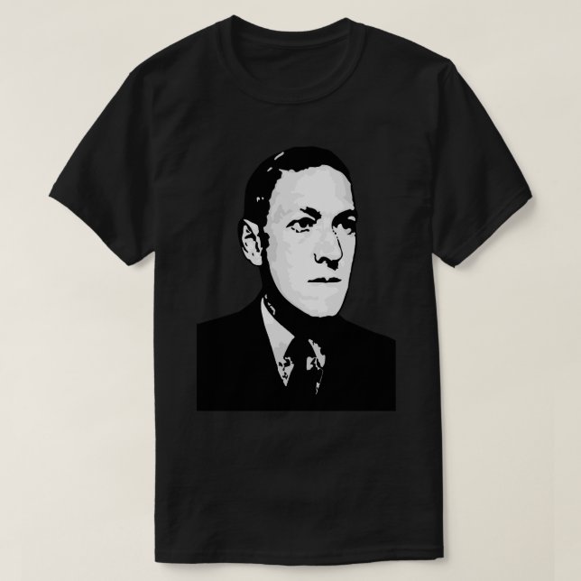 Howard Philips Lovecraft T Shirt (Design framsida)