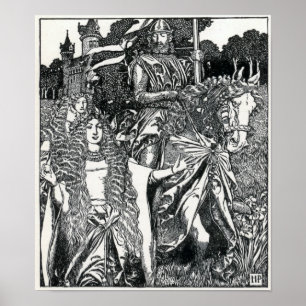 Howard Pyles "Kung Arthur" Poster