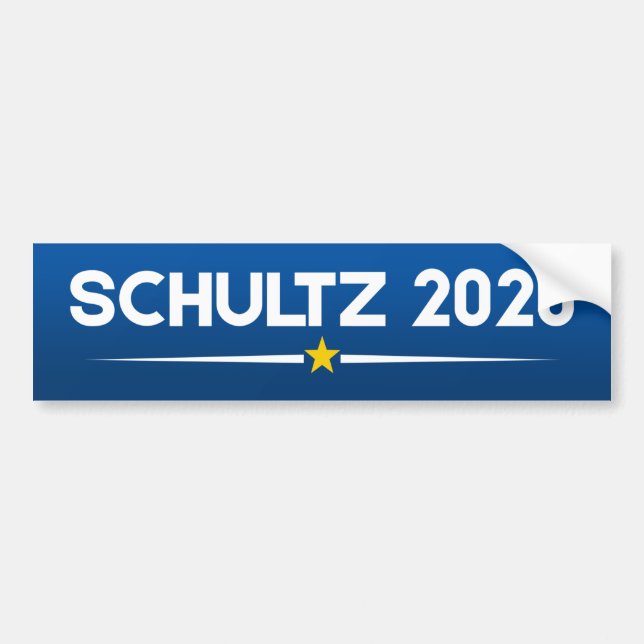 Howard Schultz 2020 Bildekal (Framsidan)