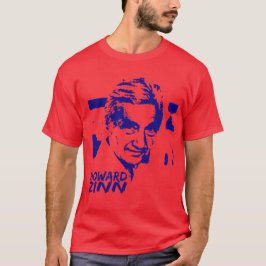 Howard Zinn kungliga blått T-shirt