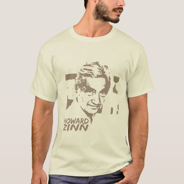 Howard Zinn T-tröja T Shirt (Framsida)