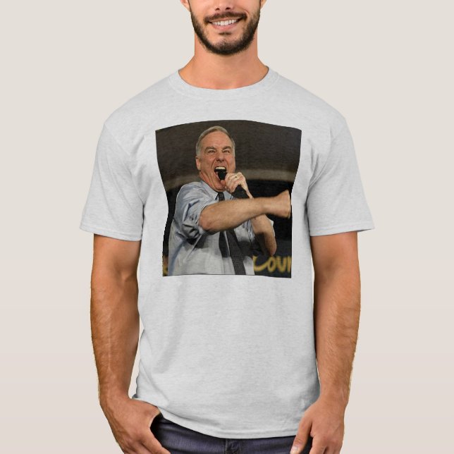 Howards Dean skri T-shirt (Framsida)