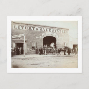 Howards Stall, John W. Booth, Washington, DC Vykort