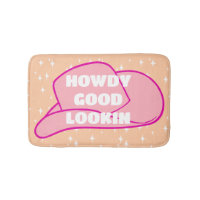 Howdy Bra Lookin Rancher Cowboy Hat Peach