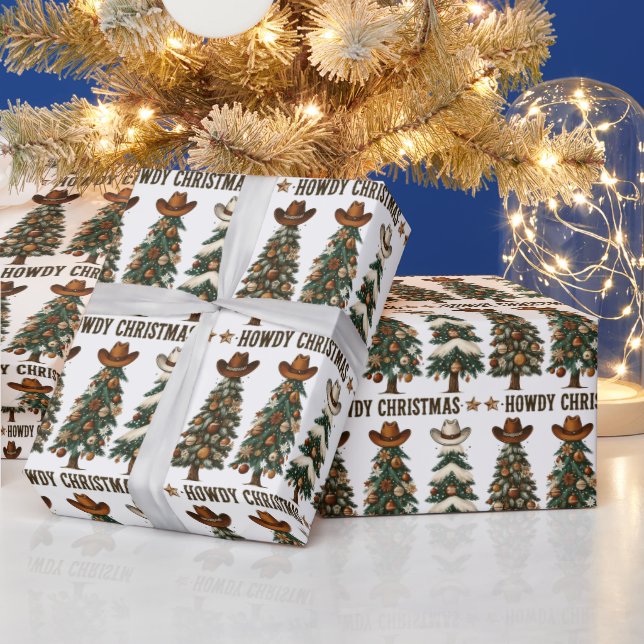 Howdy Christmas Presentpapper (Helgdagar)
