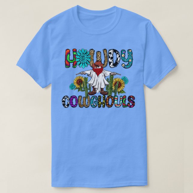 Howdy Cowghouls T Shirt (Design framsida)