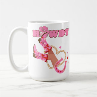 Howdy Cowgirl Kaffemugg