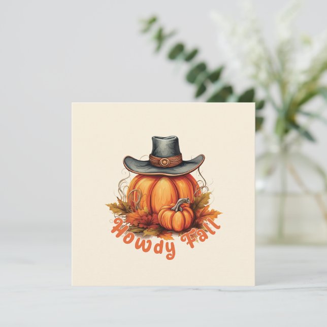 Howdy Fall (Stående Fram)