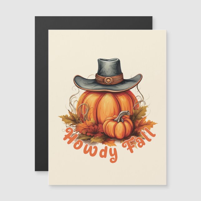 Howdy Fall - Rustic Autumn Vibes (Fram/baksida)