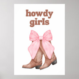 Howdy-flickor Poster