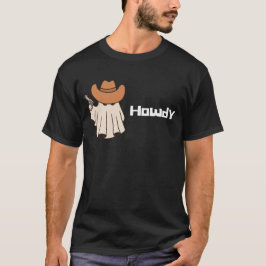 Howdy Funny Cute Ghost Halloween T Shirt