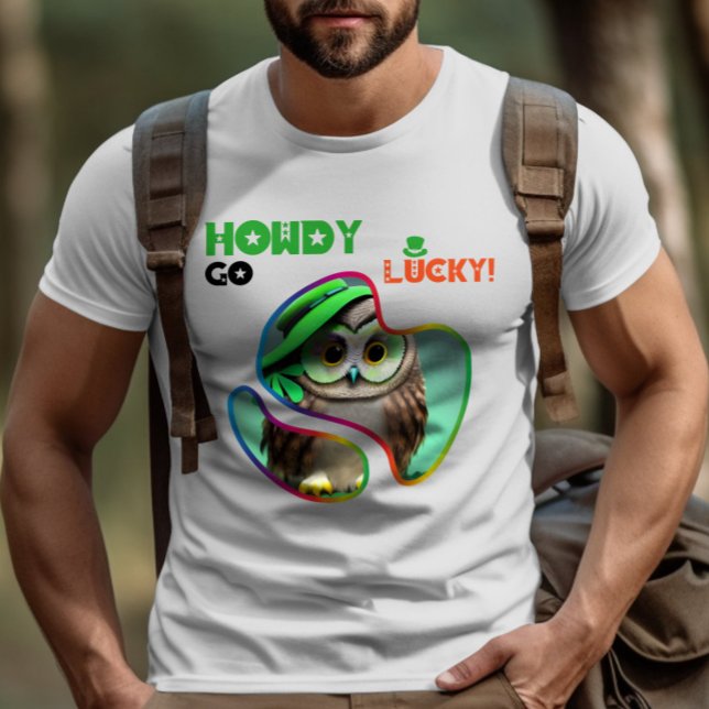 Howdy Go Lucky! - Irish Pub Trivia Night T Shirt (Skapare uppladdad)