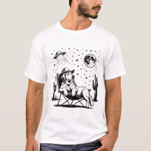 Howdy Golden Retriever Hund Western Cowboy Hund