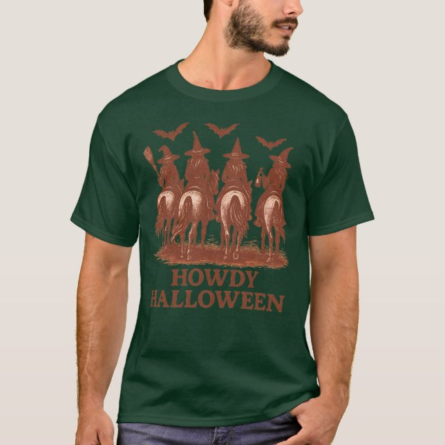 HOWDY HALLOWEEN T SHIRT (Framsida)