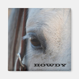 Howdy hästmagnet magnet