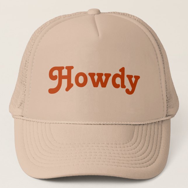 Howdy Hat Keps (Framsida)