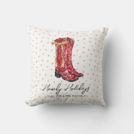 Howdy Helgdagars Cowgirl Kudde
